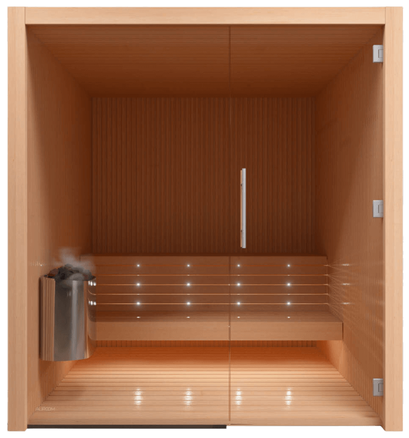 sauna intérieur libera par aqua éruptions